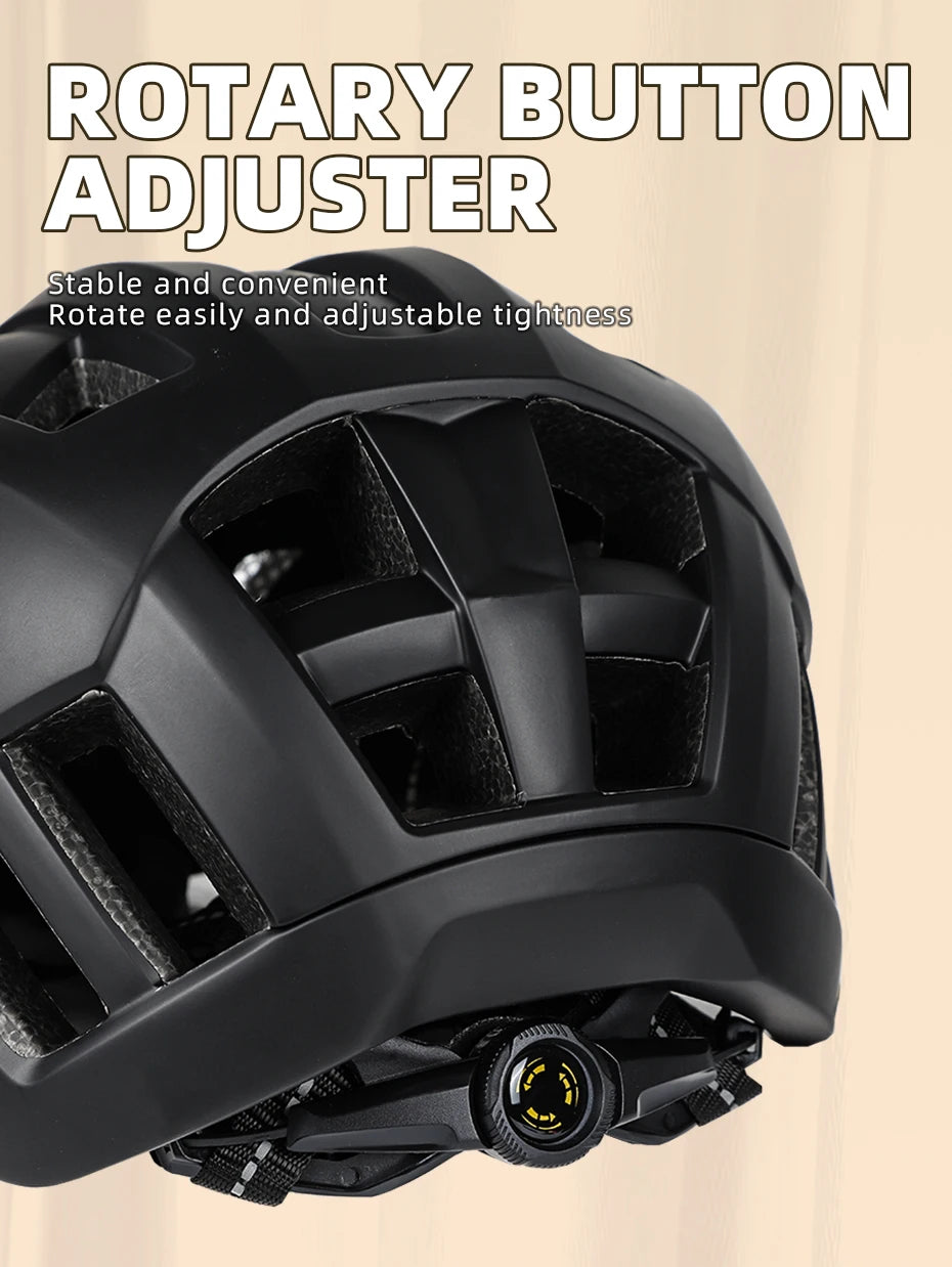 VICTGOAL Cycling Helmet One-piece MTB Road Bike Mountain Bike Helmet Scooter Ultralight Adjustable Helmet