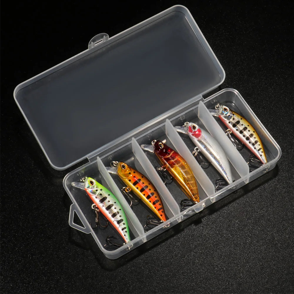 5pcs Fishing Lures Kit