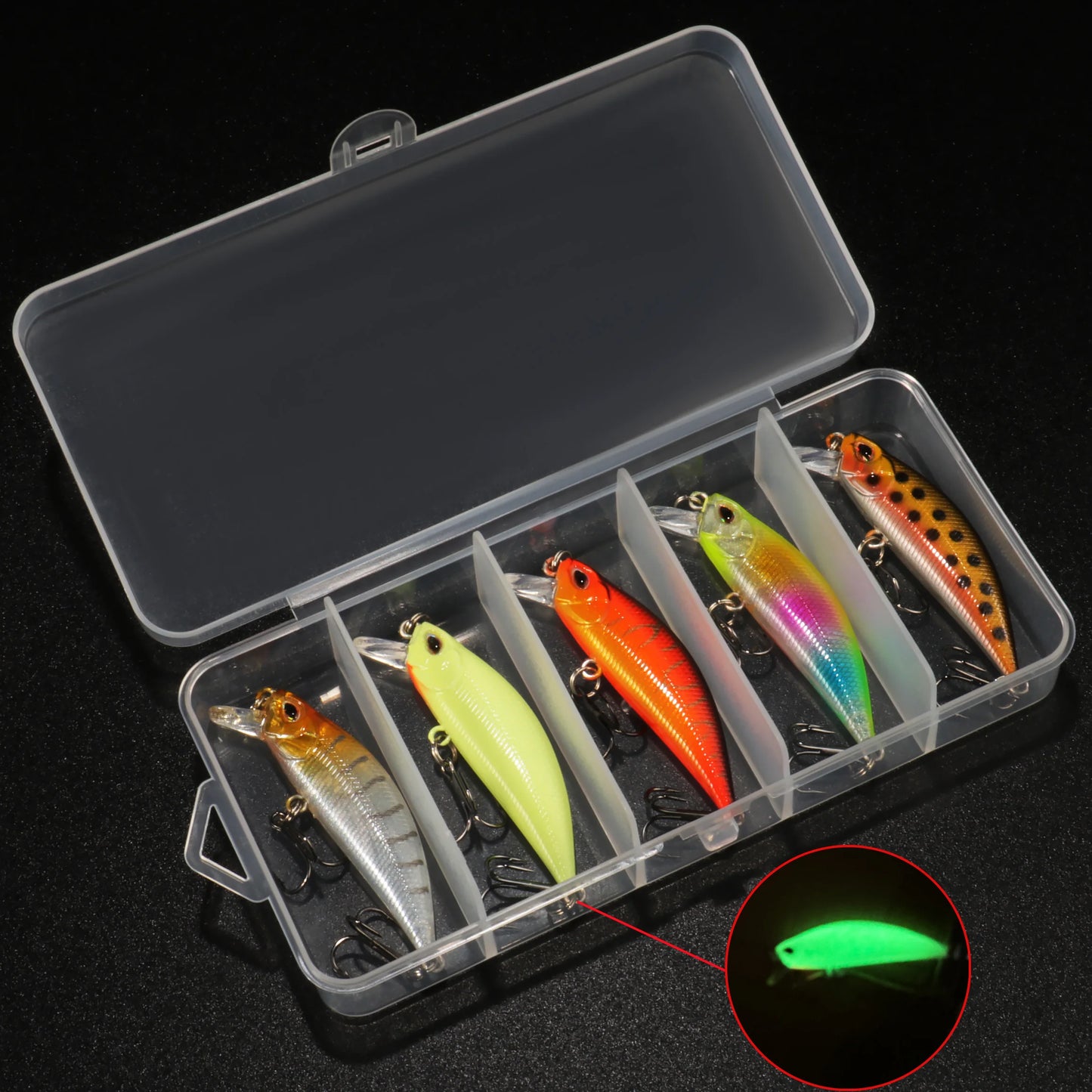 5pcs Fishing Lures Kit