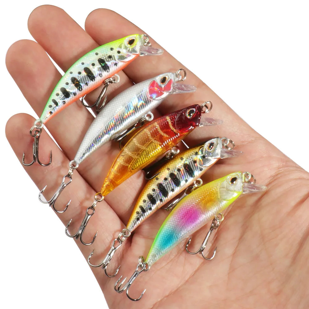 5pcs Fishing Lures Kit