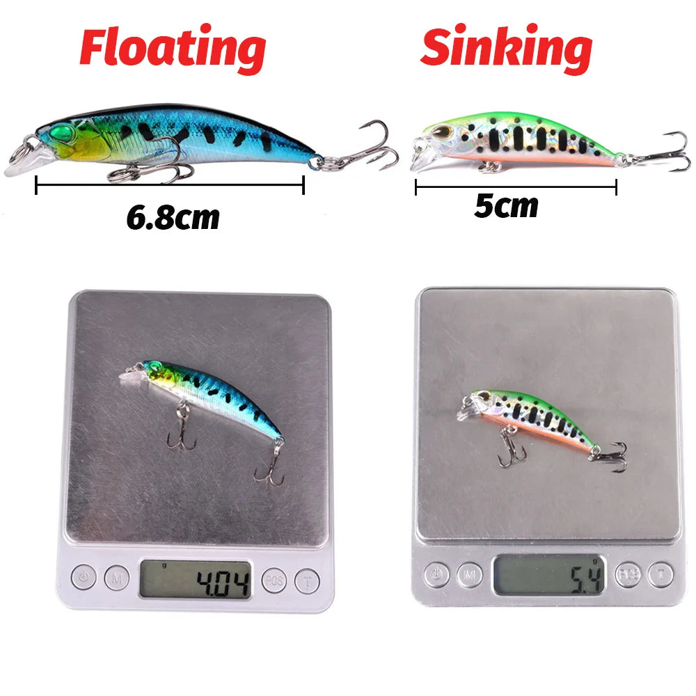 5pcs Fishing Lures Kit