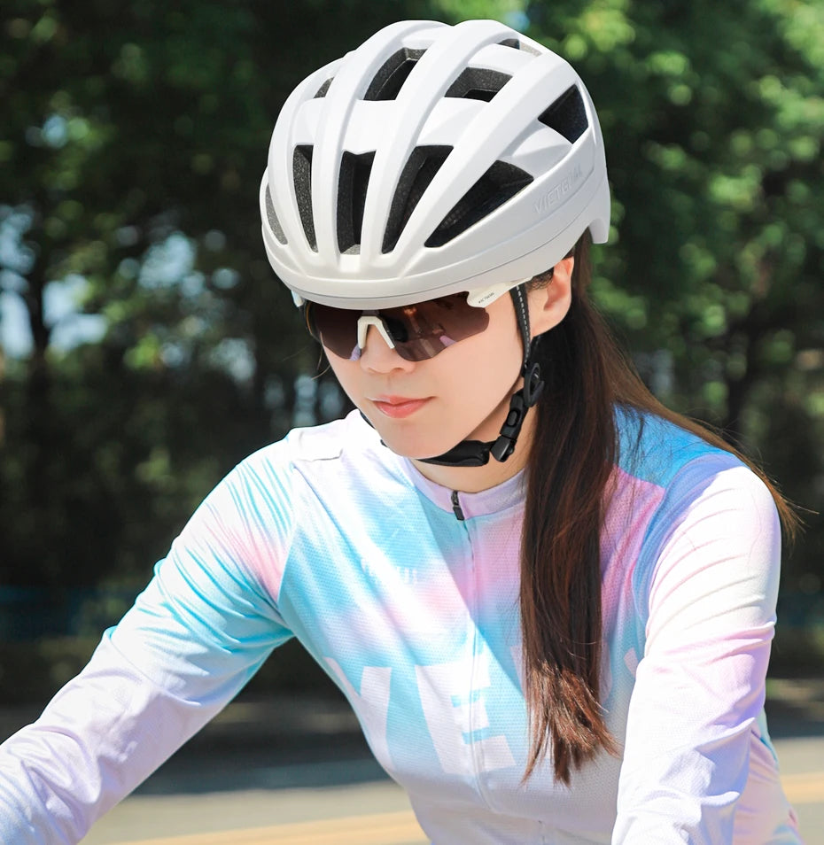 VICTGOAL Cycling Helmet One-piece MTB Road Bike Mountain Bike Helmet Scooter Ultralight Adjustable Helmet