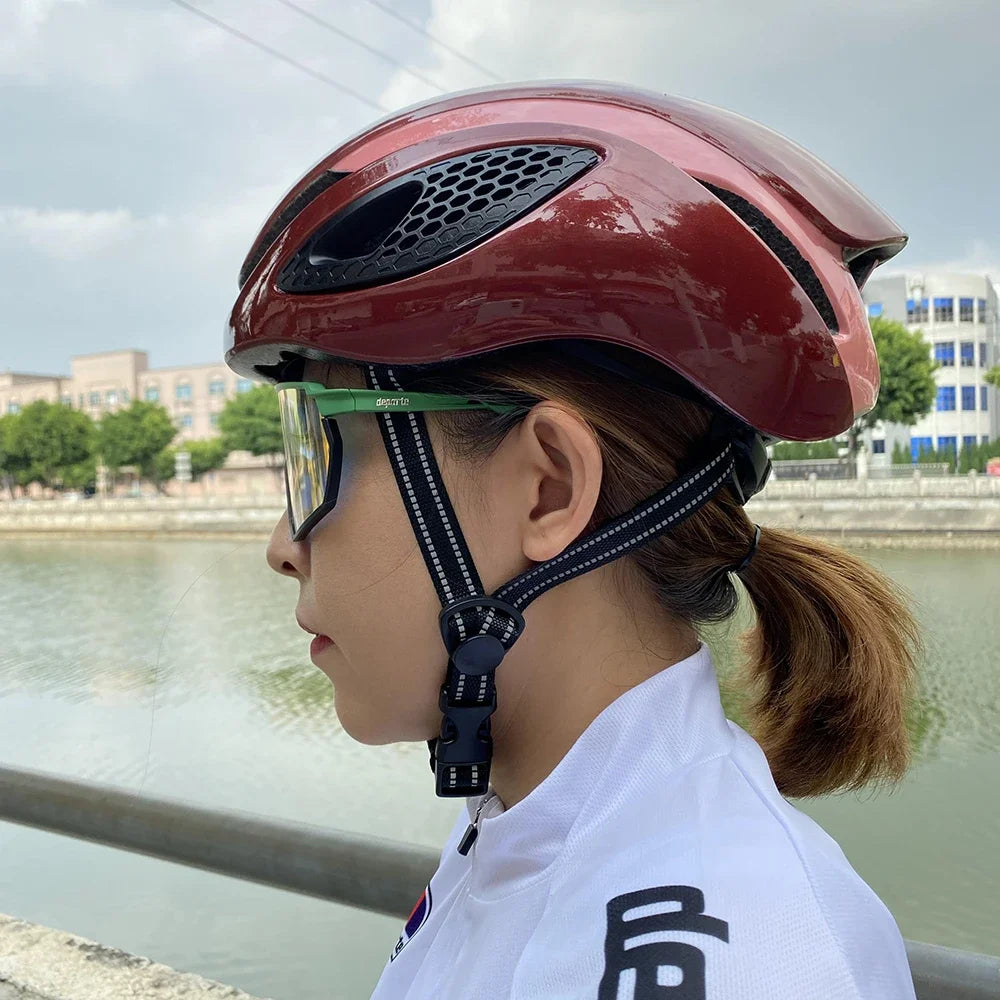 Bicycle Helmets Matte Black Men Women Bike Helmet Mountain Road Bike Integrally Molded Cycling Helmets Ciclismo Casco
