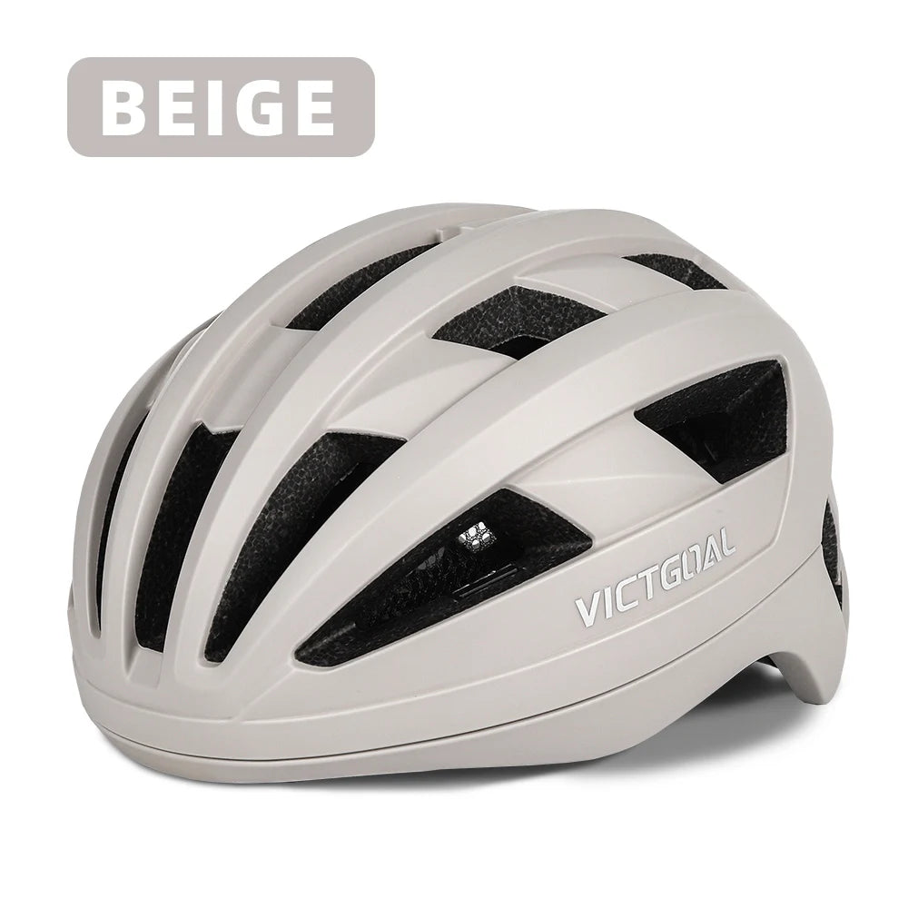 VICTGOAL Cycling Helmet One-piece MTB Road Bike Mountain Bike Helmet Scooter Ultralight Adjustable Helmet