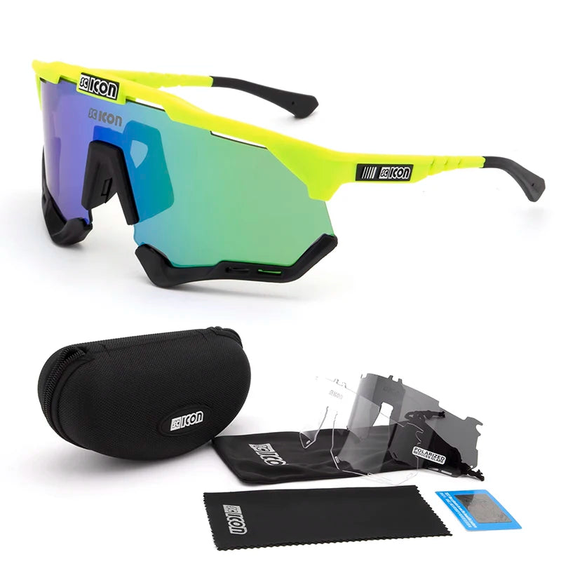 Polarized Cycling Glasses