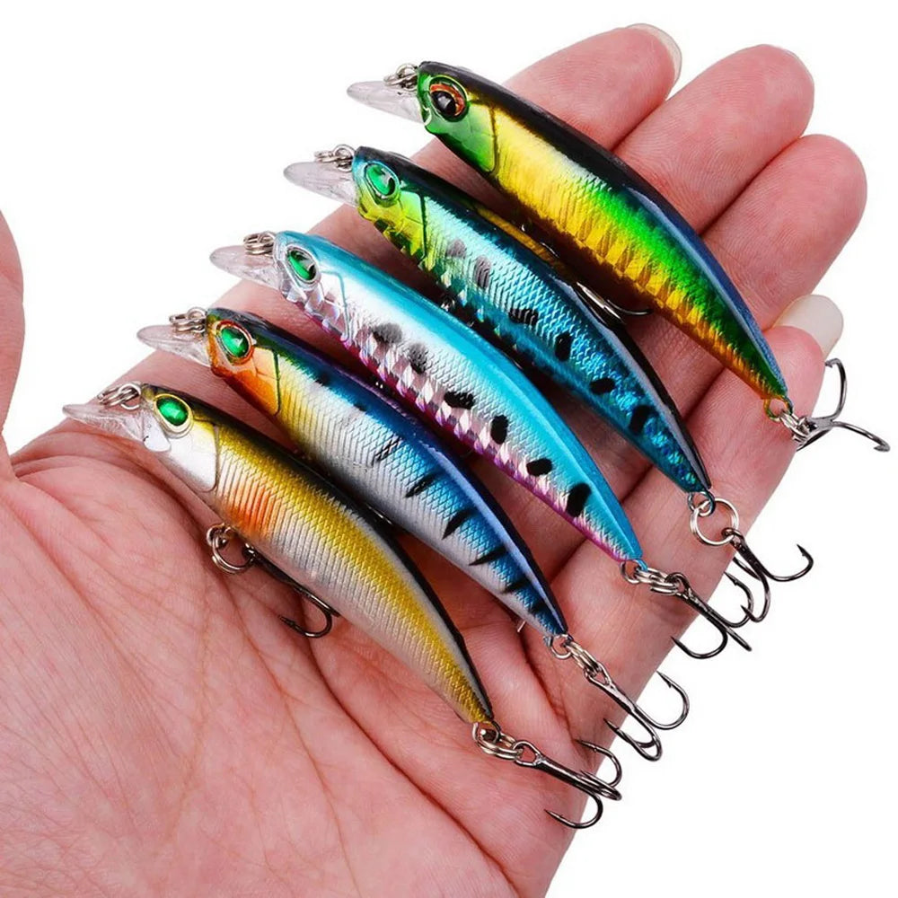 5pcs Fishing Lures Kit
