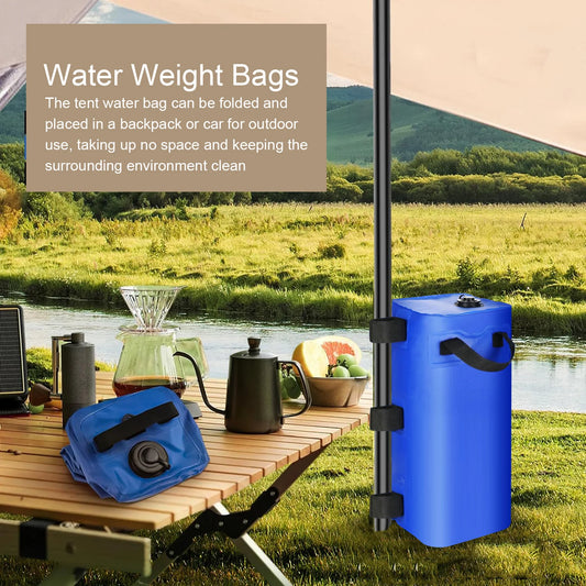 4Pcs 25L Canopy Water Weight Bag, Waterproof, Heavy Duty