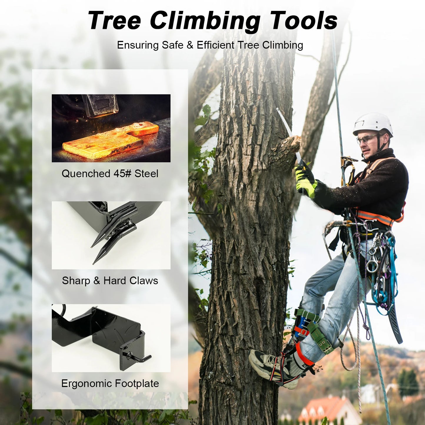 Steel Pole Climbing Spikes